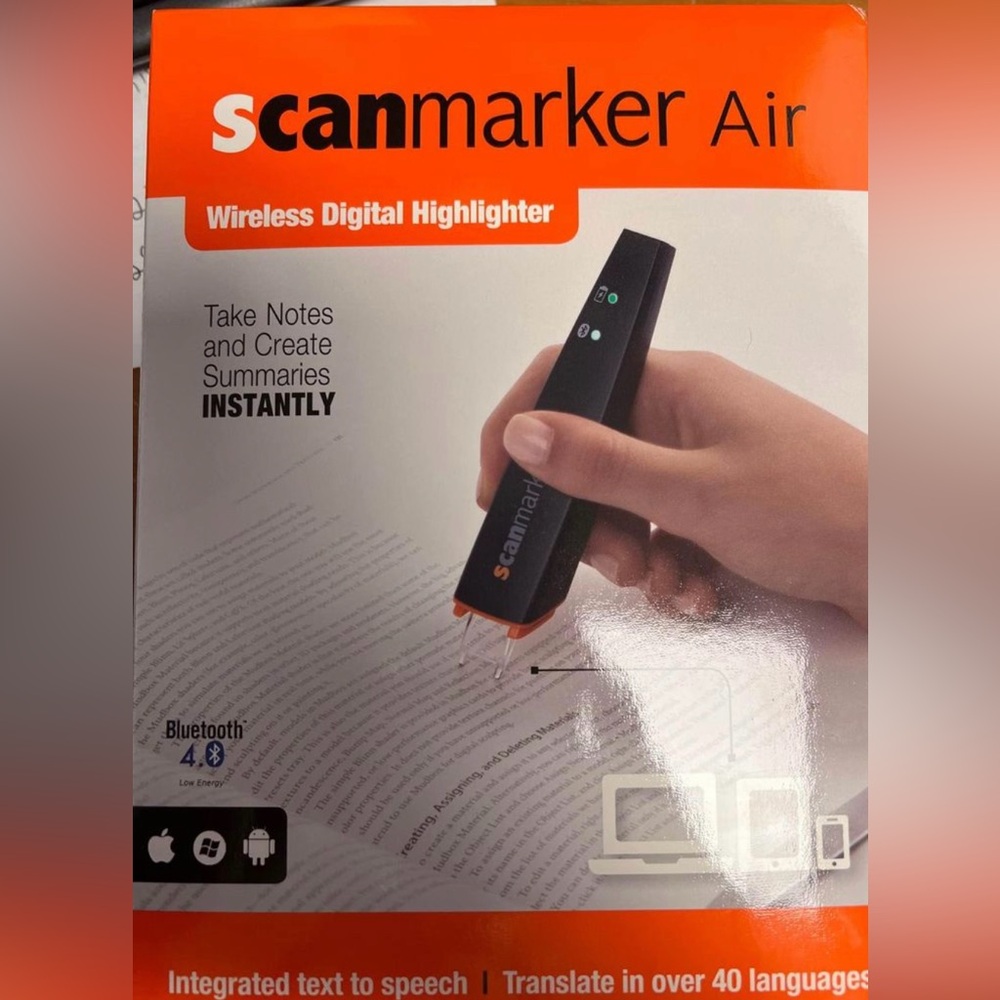 Scan marker